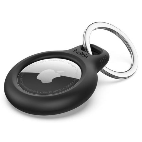 Belkin Secure Holder with Key Ring for AirTag (Black)