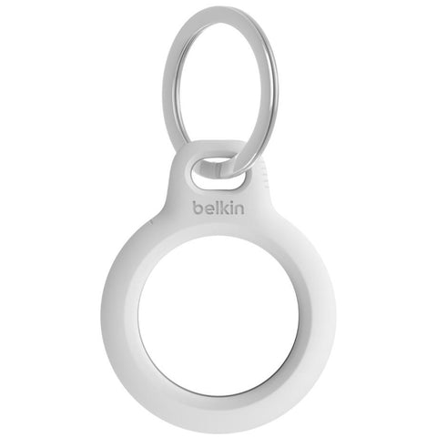 Belkin Secure Holder with Key Ring for AirTag (White)