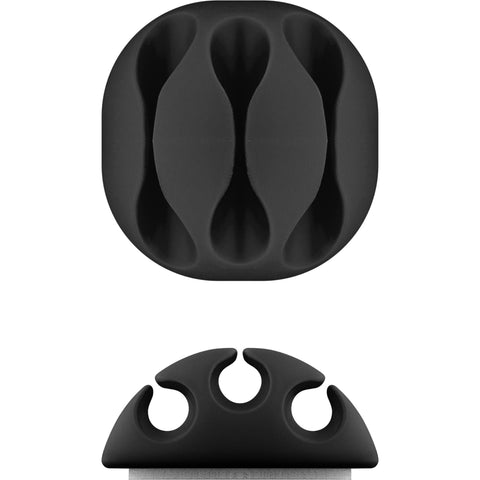 Goobay Cable Management 3 Slots (Black)