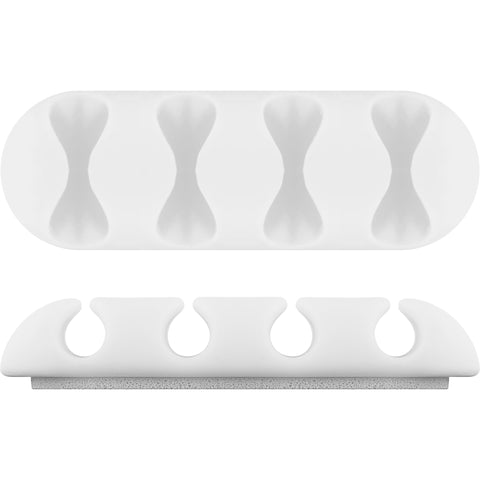 Goobay Cable Management 4 Slots (White)