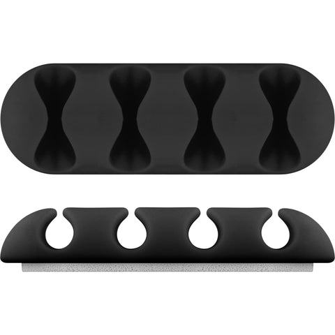 Goobay Cable Management 4 Slots (Black)