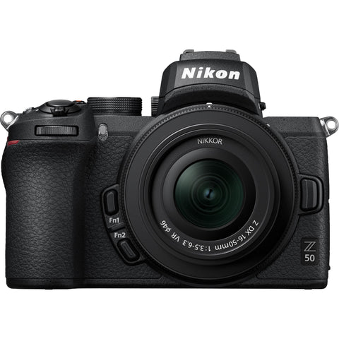 Nikon Z50 Mirrorless Camera with Nikkor Z 16-50mm Lens