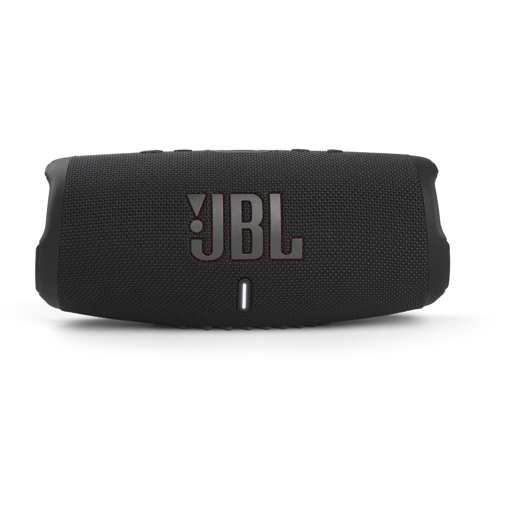 JBL Charge 5 Bluetooth Portable Speaker (Black) - JB Hi-Fi NZ