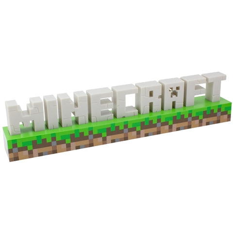 Paladone Minecraft Logo Light