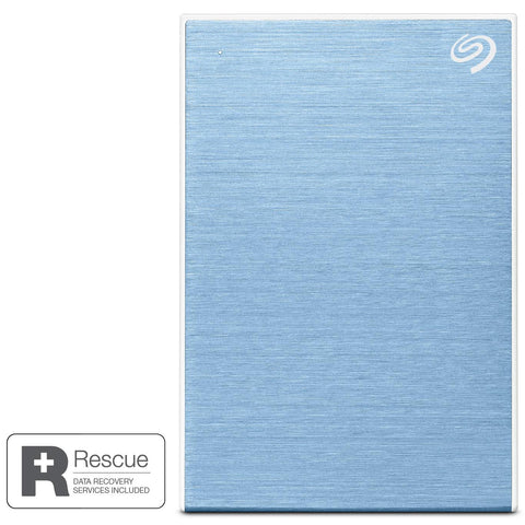 Seagate One Touch 4TB Portable HDD (Blue)
