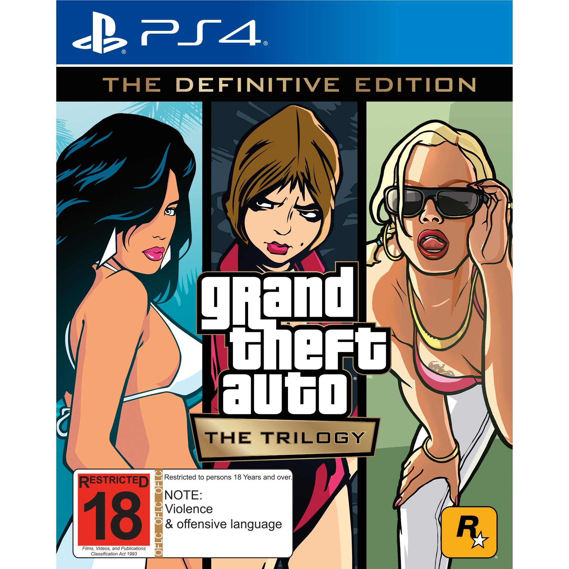 Grand Theft Auto: The Trilogy The Definitive Edition - JB Hi-Fi NZ