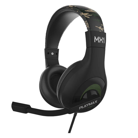 Playmax MX1 Universal Gaming Headset (Jungle Camo)