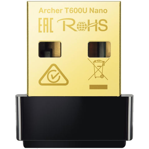 TP-Link Archer T600U AC600 Nano Dual Band Wi-Fi USB Adapter