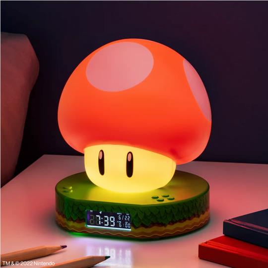 Paladone Super Mario Mushroom Alarm Clock JB HiFi NZ