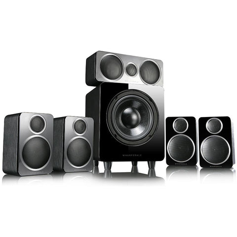 Wharfedale DX-2 5.1 Speaker Home Cinema Package (Piano Black) [~Ex Demo]