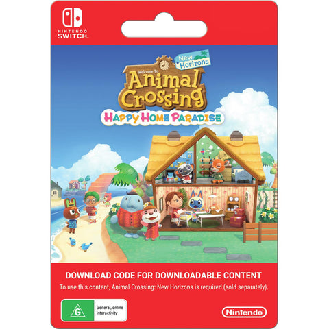 Animal Crossing: New Horizons - Happy Home Paradise (In-store Only)