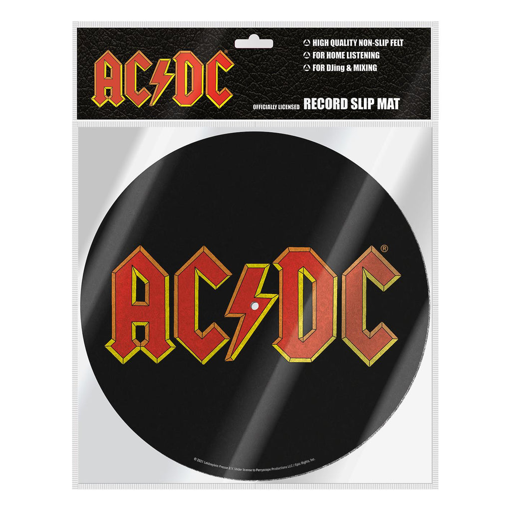 AC/DC - Logo Vinyl Record Slipmat (LP) - JB Hi-Fi NZ