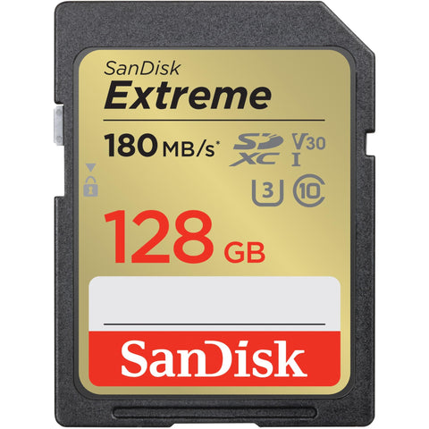 SanDisk Extreme SDXC UHS-I Card (128GB)