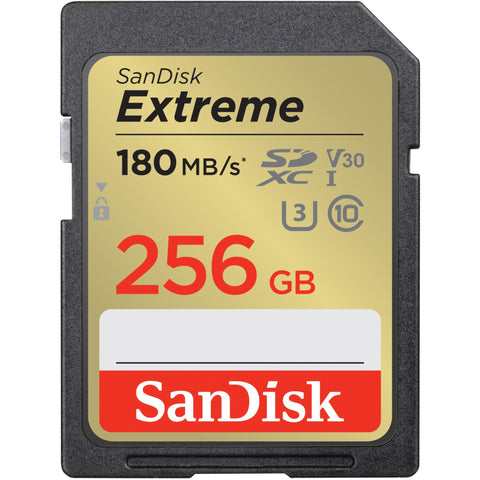 SanDisk Extreme SDXC UHS-I Card (256GB)