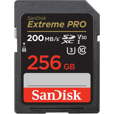 SanDisk Extreme Pro SDXC UHS-I Card (256GB)