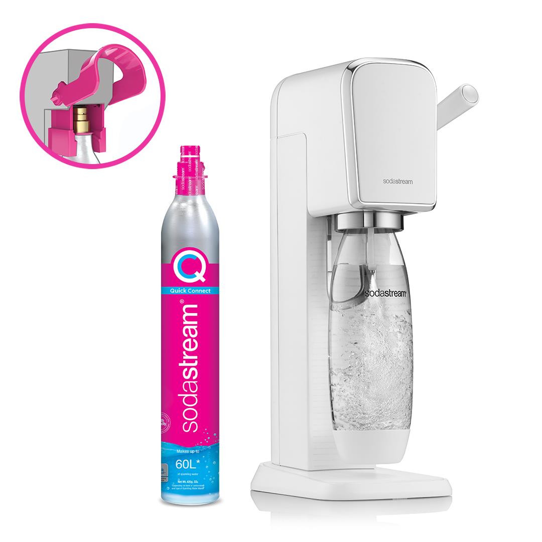 SodaStream Art Sparkling Water Machine (White) - JB Hi-Fi NZ SodaStream Art Sparkling Water Machine (White) - JB Hi-Fi NZ