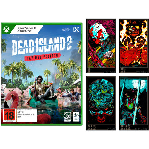 Dead Island 2 Day One Edition with Zombie Tarot Cards