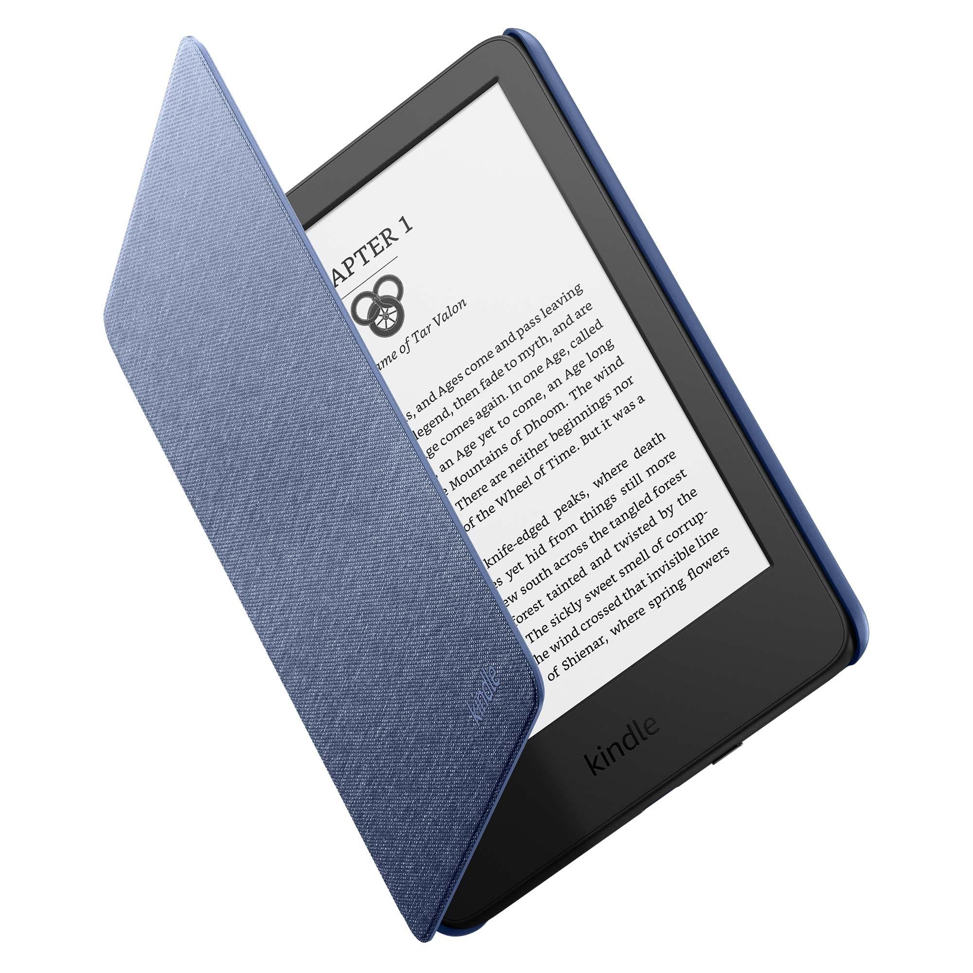 【美品】　Kindle 11世代　デニムブルー　＋　カバー Amazon「無印Kindle」第11世代レビュー！Paperwhiteとの違いは？