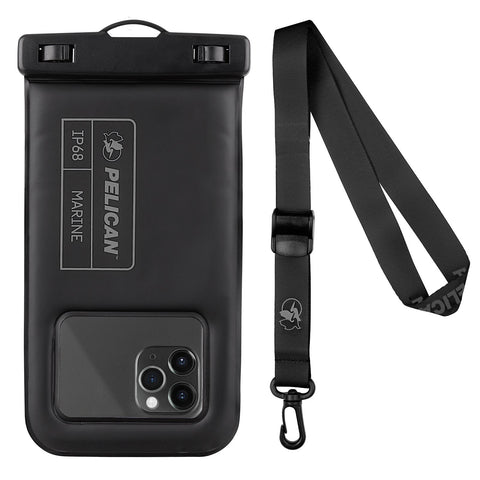 Pelican Marine Universal Floating Phone Pouch (Stealth Black)