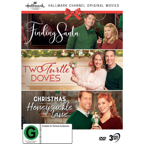 Hallmark Christmas Collection 24 (Finding Santa/Two Turtle Doves/Christmas On Honeysuckle Lane)
