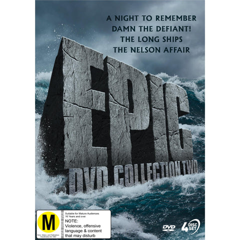 Epic DVD Collection 2 (A Night To Remember/Damn The Defiant!/The Long Ships/The Nelson Affair)