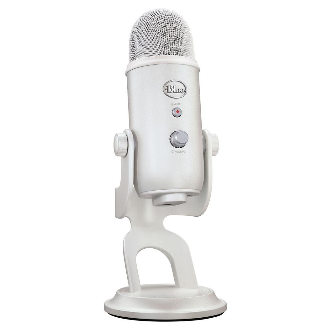 Blue Yeti ホワイト Logitech G Blue Yeti USB Streaming Microphone (Off White) - JB Hi