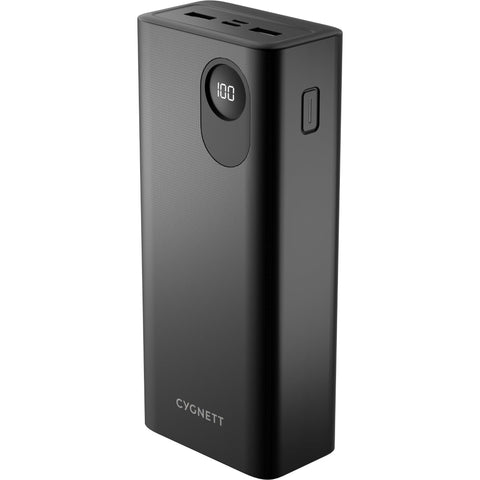Cygnett ChargeUp Maxx Digital Power Bank [30K] (Black)