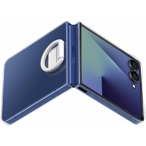 Samsung Silicone Ring Case for Galaxy Z Flip7 (Clear)
