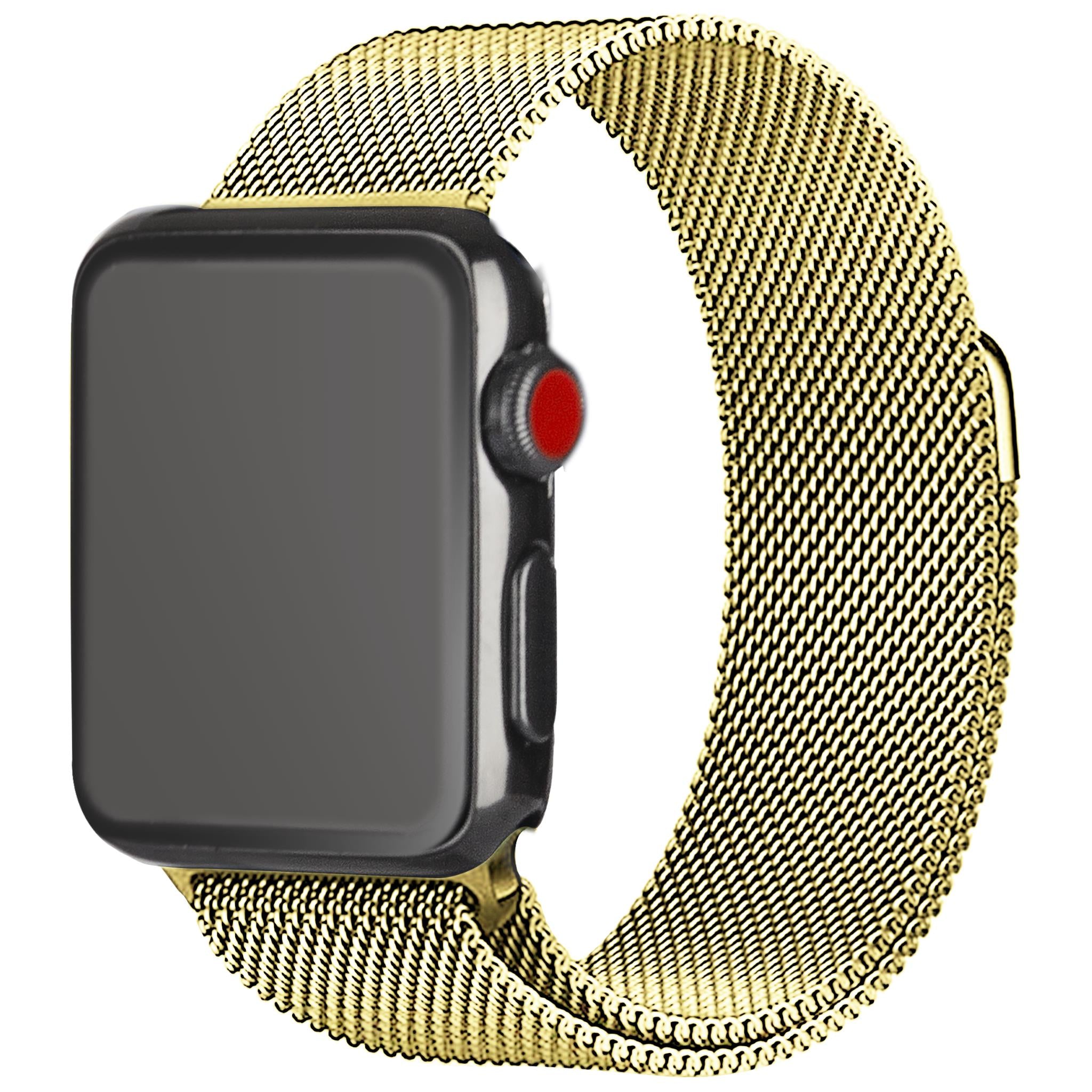 3sixT Mesh Band for Apple Watch [42/44/45mm] (Gold) JB Hi-Fi NZ