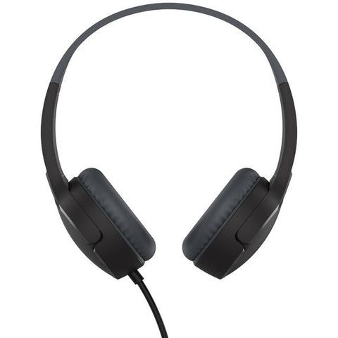 Belkin SoundForm Mini Wired On-Ear Headphones for Kids (Black)