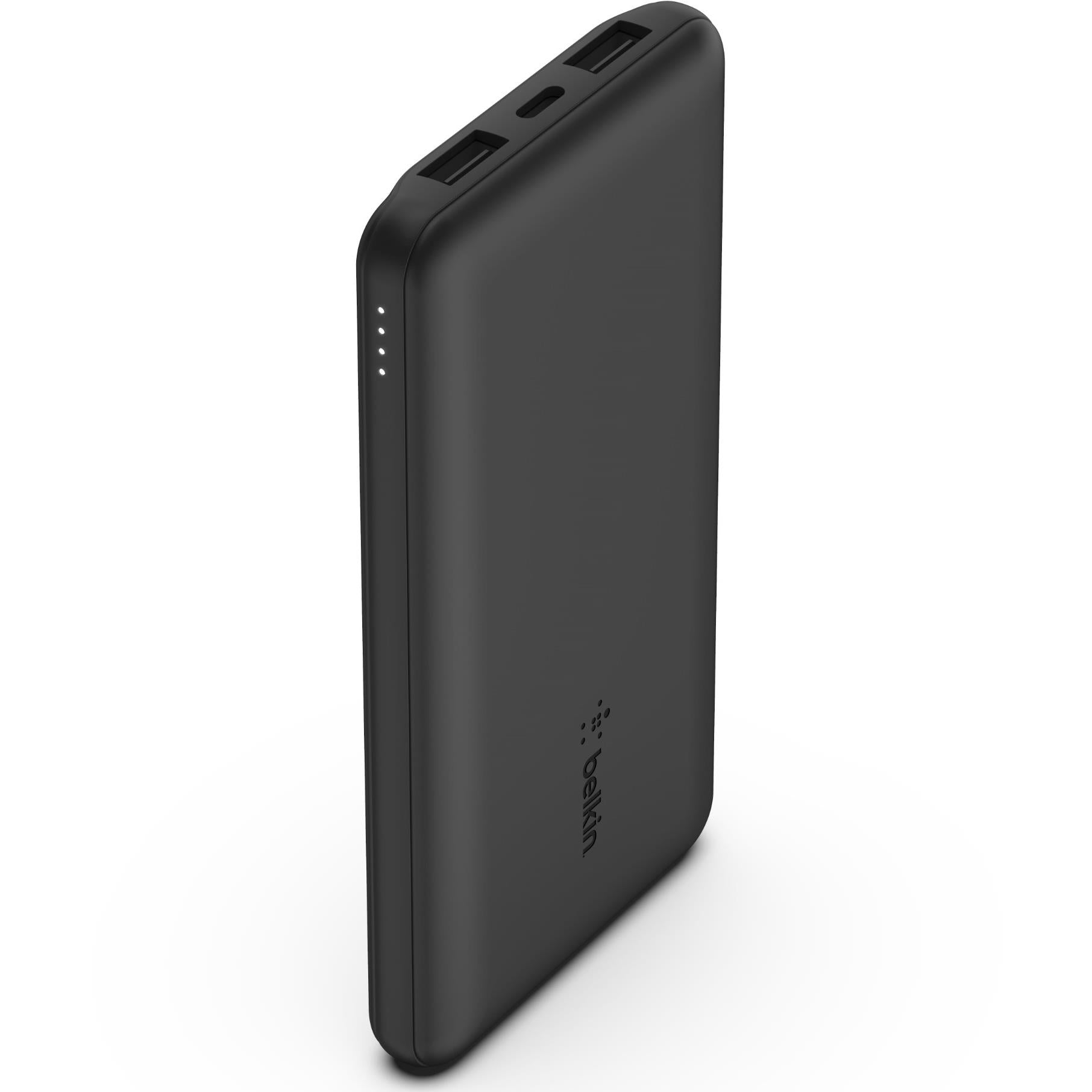 BelkinBoostUpCharge10K3PortPowerBankwithCable(Black)