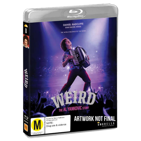 Weird: The Al Yankovic Story Blu Ray