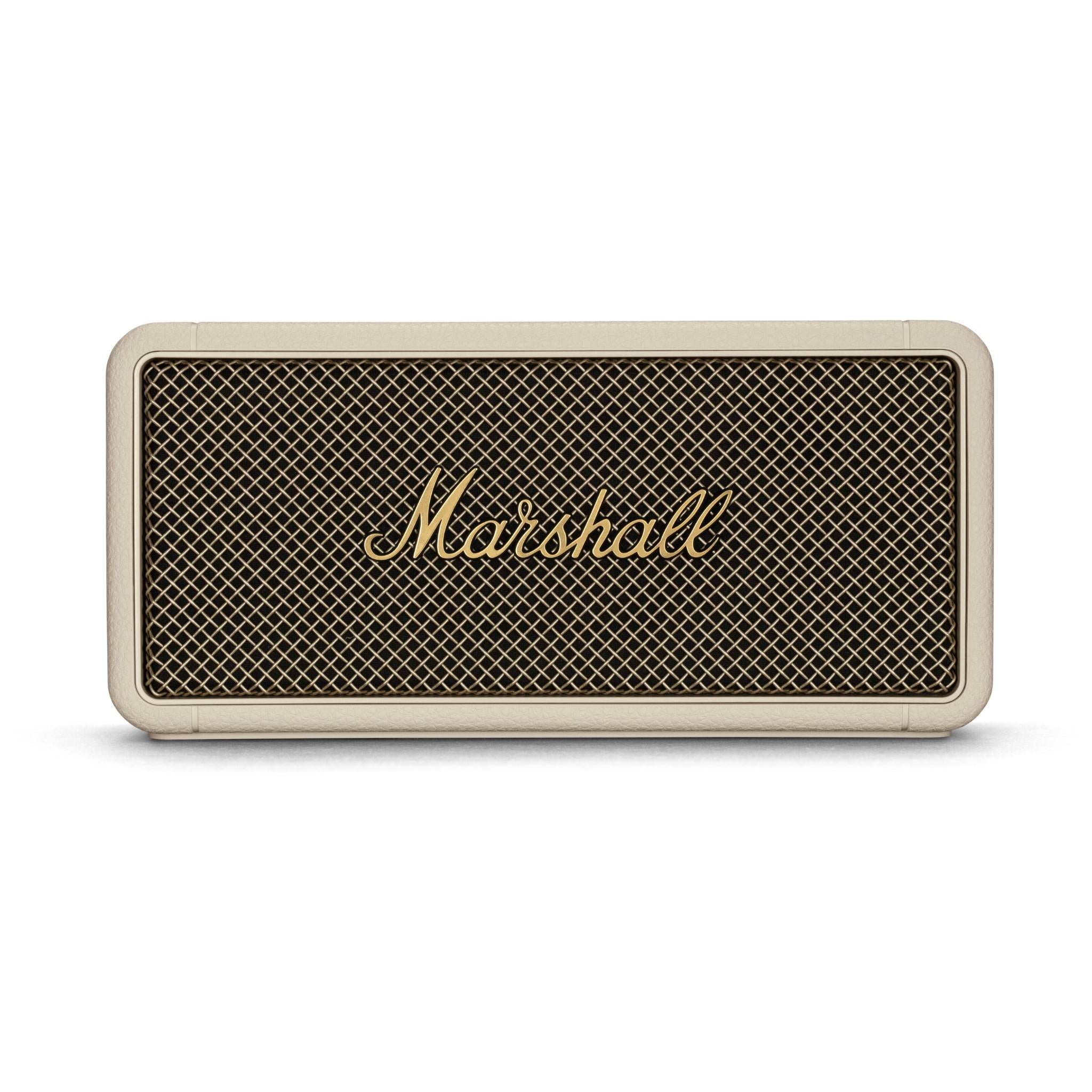 Marshall Middleton Portable Bluetooth Speaker (Cream) - JB Hi-Fi NZ