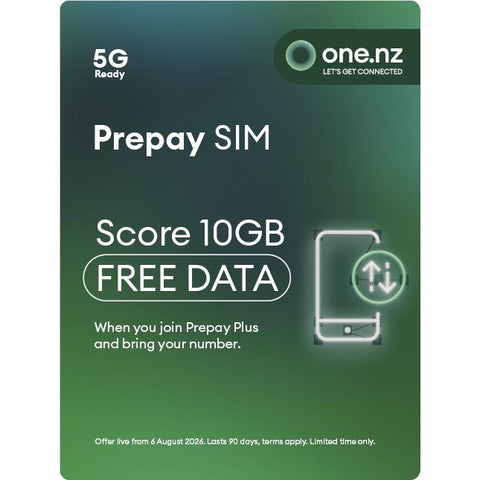One NZ Prepay Trio SIM Card
