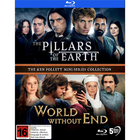 Ken Follet Mini-Series Collection, The: The Pillars of the Earth / World Without End
