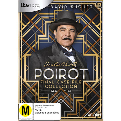 Agatha Christie's Poirot - Final Case File Collection (Series 9-13)
