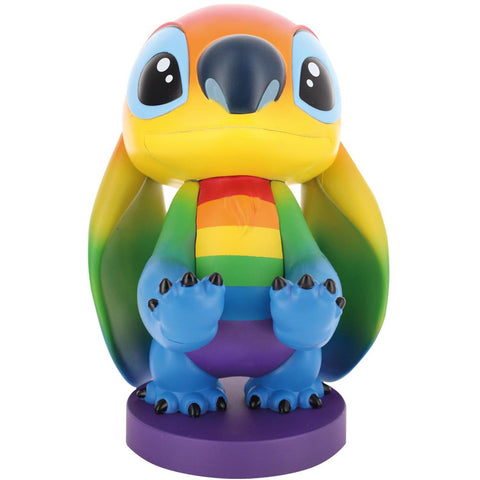 Cable Guys Controller/Phone Holder (Stitch - Rainbow)