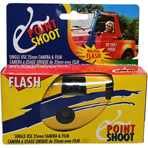 Point Shoot Disposable Film Camera with Flash