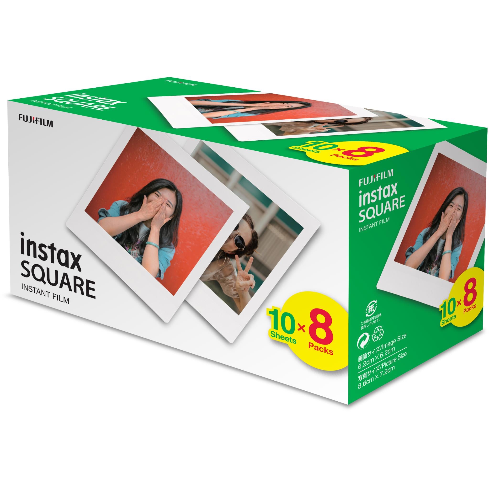 Fujifilm instax SQUARE Film (80 Pack) JB Hi-Fi NZ