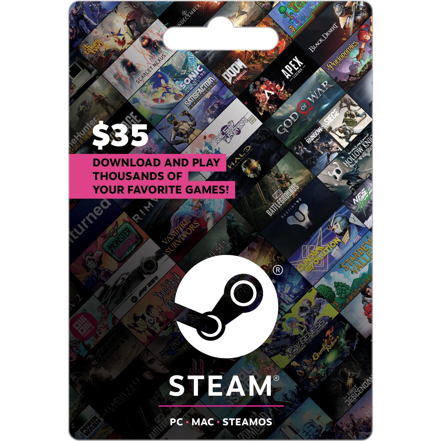 Steam $35 Gift Card (In-store Only) JB Hi-Fi NZ