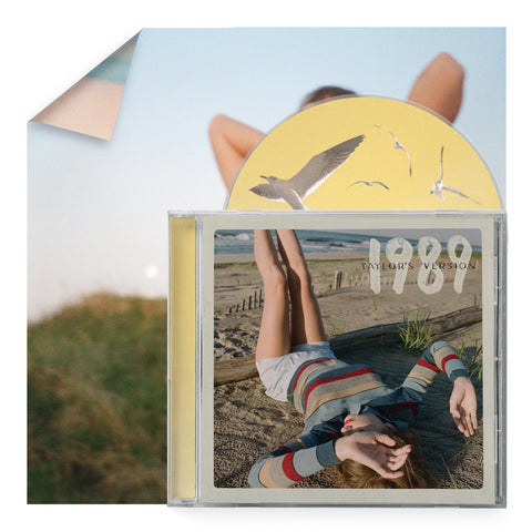 1989 (Taylor's Version) (JB Exclusive Sunset Boulevard Yellow Deluxe Poster Editon)
