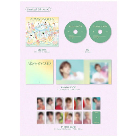 Seventeen Japan Best Album [Always Yours] Ltd Edition C