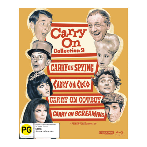Carry on Collection 3: Carry on Spying / Carry on Cleo / Carry on Cowboy / Carry on Screaming!
