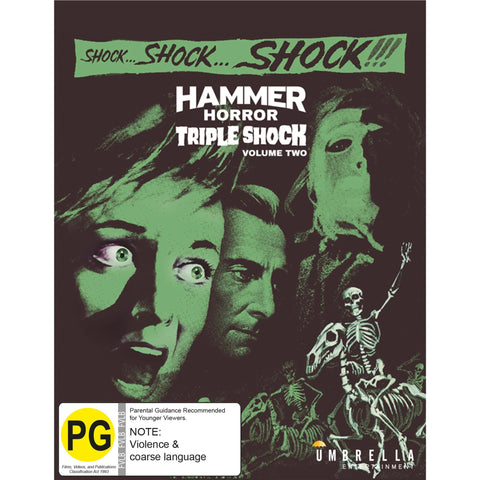 Hammer Horror Vol 2 Collector's Edition - Shadow Of The Cat/Night Creatures/ Phantom Of The Opera
