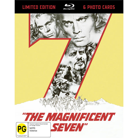 Magnificent Seven, The (1960) - Limted Edition Blu-Ray (Hard Slipcase & Art Cards)