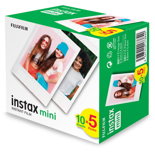 Fujifilm instax mini Film (50 Pack) JB Hi-Fi NZ