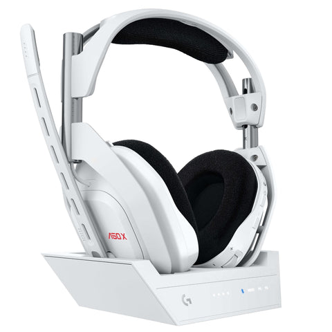 Logitech G Astro A50 X LIGHTSPEED Wireless Gaming Headset + Base Station (White)