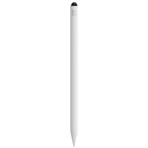 Zagg Pro Stylus 2 Pencil with Wireless Charging Adapter (White)