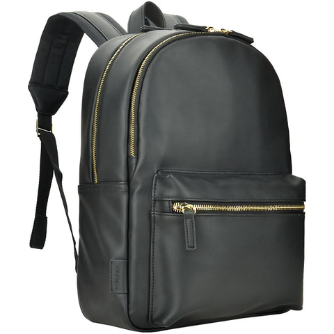 Generation Earth Berlin Recycled 13.3"-14.1" Laptop PU Backpack (Black)