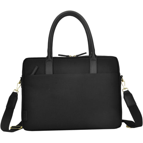 Generation Earth Berlin Recycled 13.3"-14.1" Laptop Briefcase (Black)